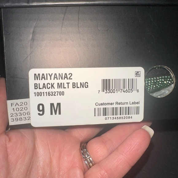 INC International Concepts Multicolor Bow Heels NWT size 9 - Picture 5 of 5